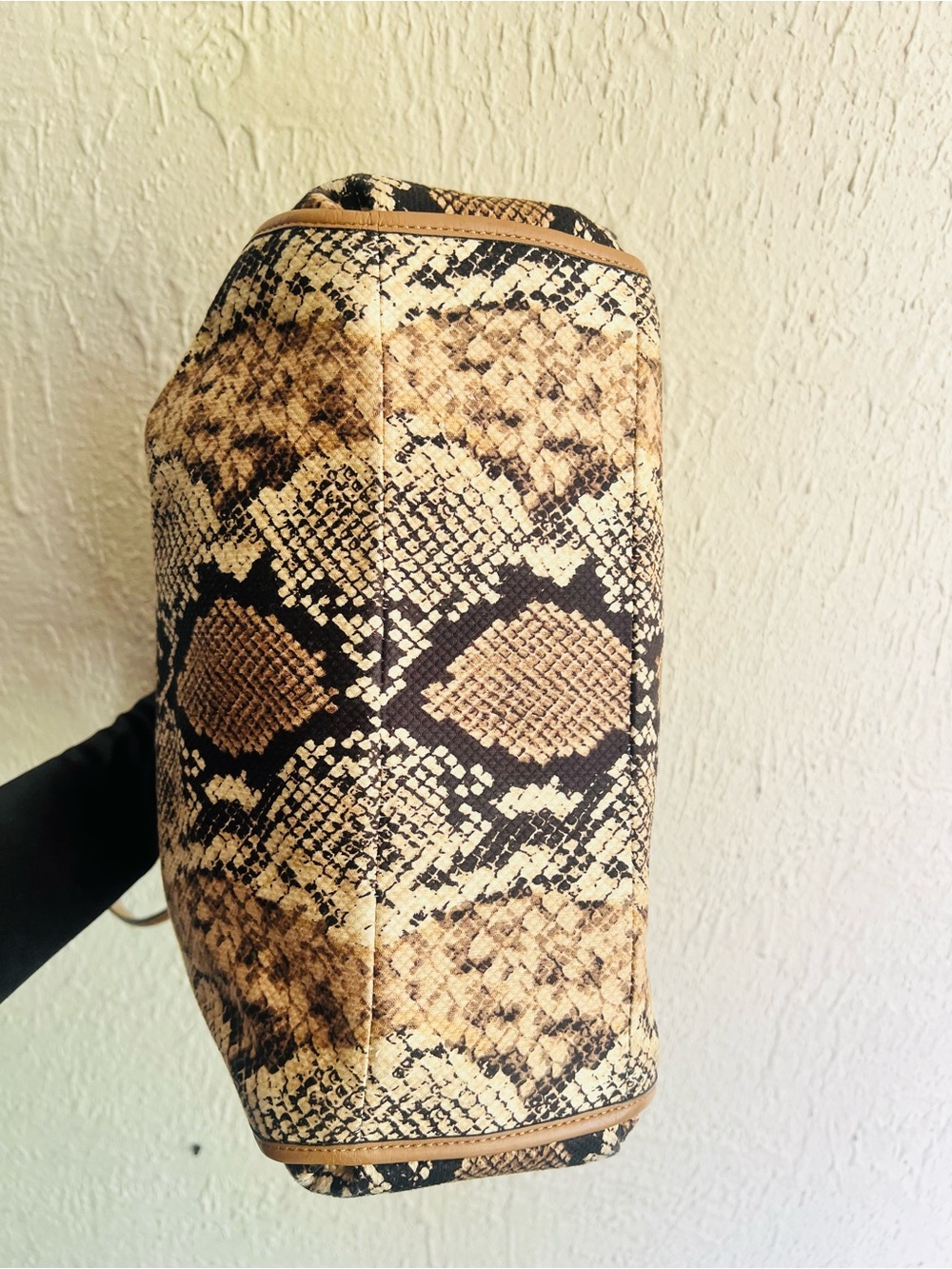 Coach Madison Python Printed Phoebe Shoulder Bag EUC - Picture 7 of 9
